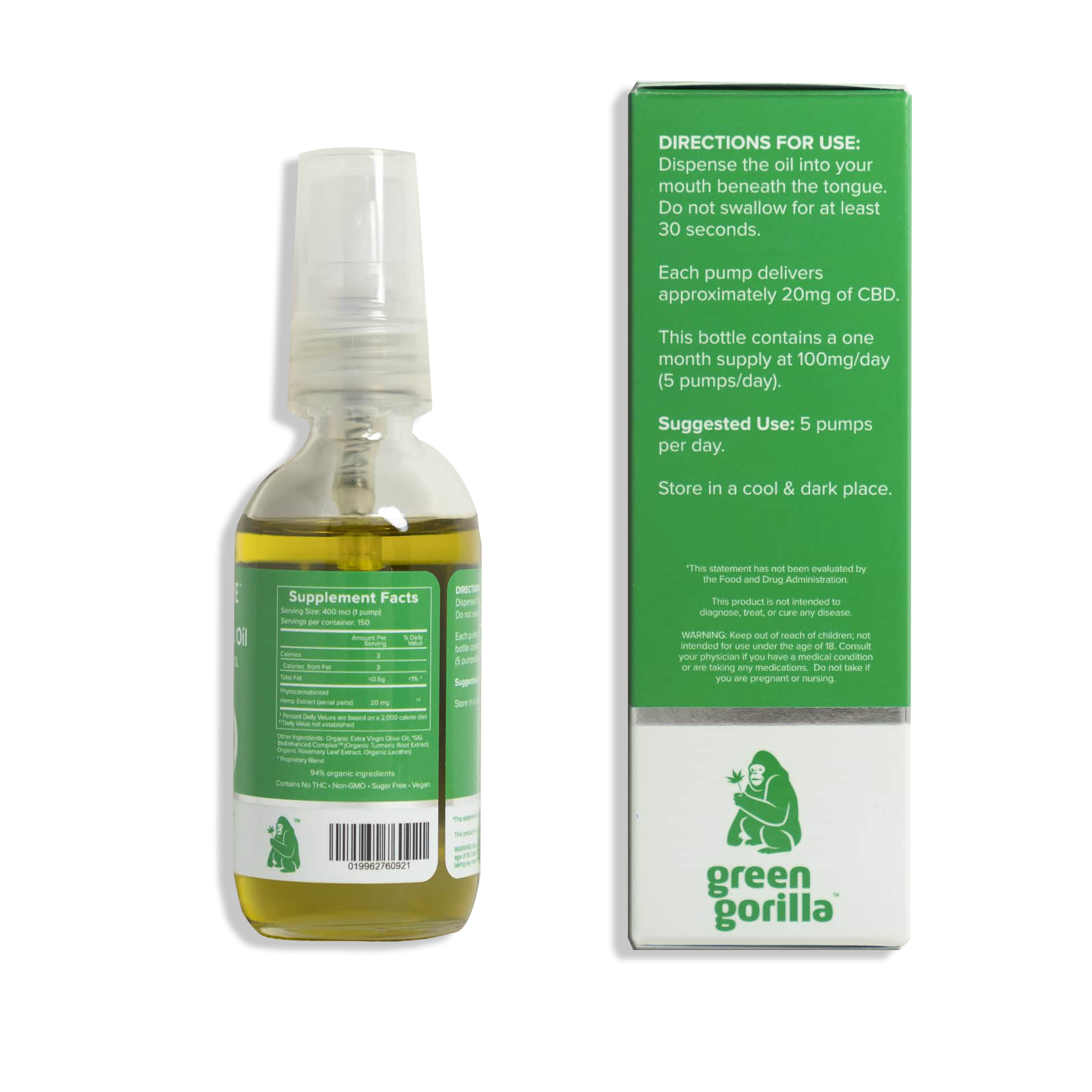 green gorilla royal cbd oil
